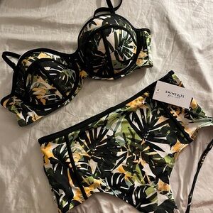 Swimsuits For All High Waisted Bikini - Top Size 16